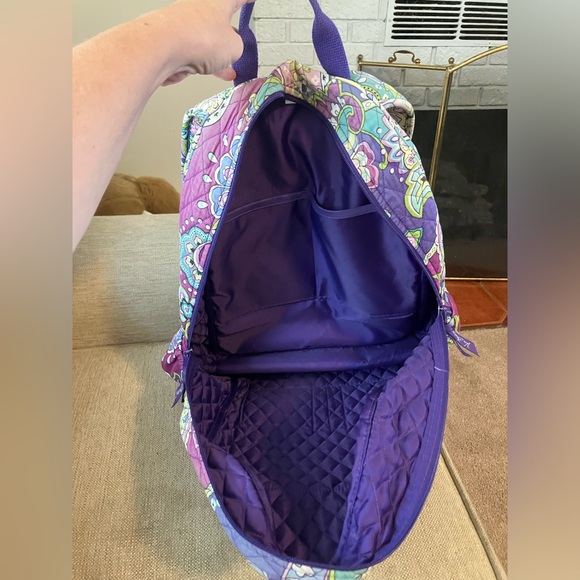 Vera Bradley heather campus backpack purple - Picture 6 of 6